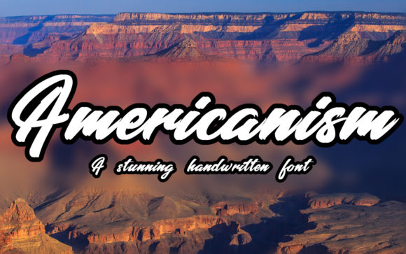 Americanism: A Stunning Script for Creative Designs