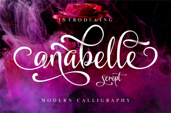 Anabelle Script: A Delicate Font for Elegant Designs