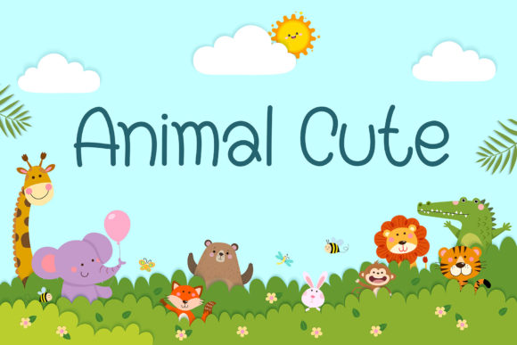 Animal Cute: A Friendly Font for Creative Projects