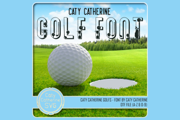Caty Catherine Golfs: Sporty Decorative Font for Unique Designs