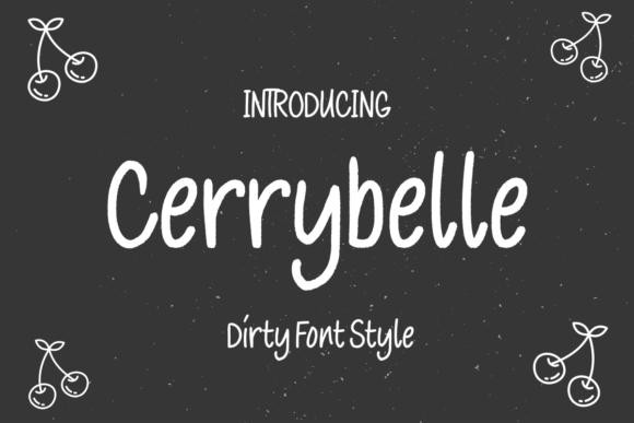 Cerrybelle: A Sweet Handwritten Font for Creative Projects