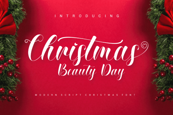 Christmas Beauty Day: A Delicate Handwritten Font