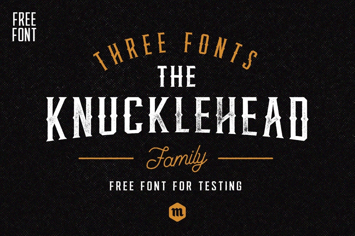 Discover Knucklehead: A Bold, Free Display Font for Creatives