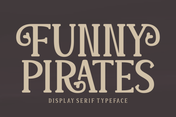 Discover the Charming Appeal of Funny Pirates Font