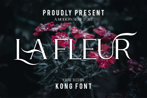Discover the Playful Charm of La Fleur Script Font