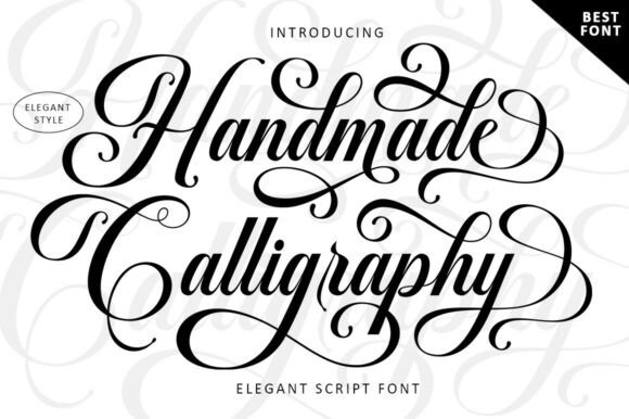 Elegant Handmade Calligraphy for Polished Design Projects