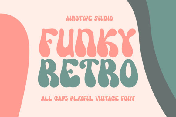 Funky Retro: A Bold Vintage Display Font for Modern Design