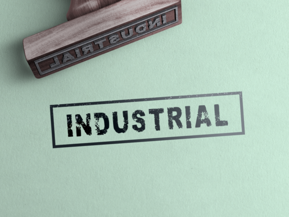 Industrial: Bold Stamp-Style Typography for Timeless Designs