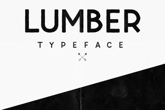 Lumber: A Quirky Display Font for Creative Projects