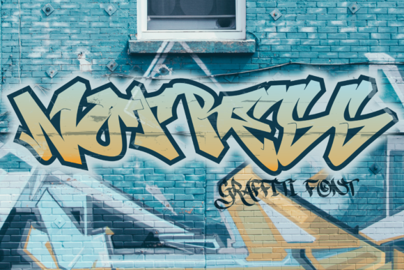 Notress: The Graffiti-Styled Display Font for Bold Projects