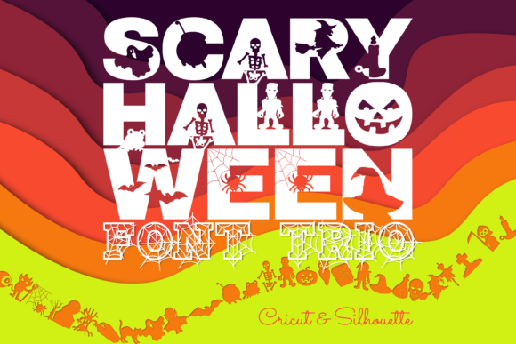 Scary Halloween Trio: A Versatile Font Collection