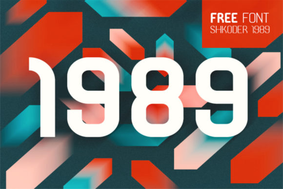 Shkoder 1989: A Techy Sporty Typeface with 90s Soul